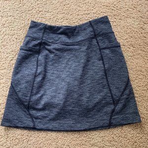 WOMEN'S ATHLETA SPACE GRAY SKORT, XXS